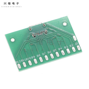 Xingkaidianzi Type <b>C</b> Female <b>USB</b> 3.1 PCB Test Board 24 Pin Connector <b>Adapter</b> For Current Testing - Product Image 2