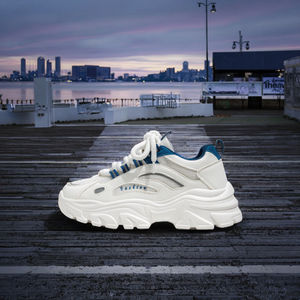 Nueva Llegada, Zapatillas Casuales para Hombre, Gran Venta, Modernas 'Dad Shoes', Parte Superior de Cuero, Entresuela de PVC, Suela de Goma, Cómodas para Otoño - Product Image 3