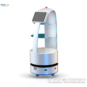 Robot Humanoide Inteligente para Entrega <span class=keywords><strong>de</strong></span> Alimentos en Venta, Robot <span class=keywords><strong>Camarero</strong></span> para Cafetería y Restaurante - Product Image 1