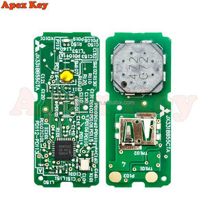 Clé à distance pour moto Yamaha NMAX155 XMAX300, nouveau modèle B74/B2T 1:1pcb, 433,92 MHz, puce ID49, ABS noir, fonction de déverrouillage, logo - Product Image 2
