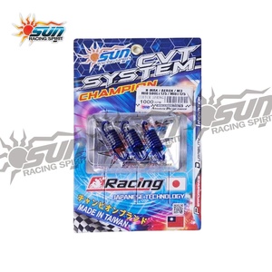 Embrayage à trois ressorts SUN Racing 1000 tr/min bleu, mise à niveau directe d'usine, scooter CVT N-MAX Aerox MIO SOULi125 M3, nouvelle moto en acier - Product Image 5