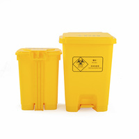 Offre Spéciale Concierge Écologique Recycler Médical En Plastique Polypropylène Déchets Seau Poubelle Poubelle avec Padel