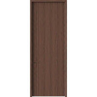 Porte intérieure en bois écologique en HDF mélaminé, moderne, anti-termites, insonorisée, anti-rayures, à âme pleine, pour chambre de villa