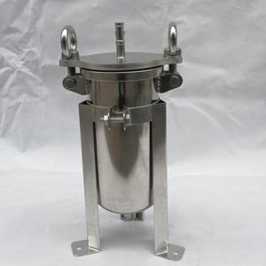 No.3 105 X23/Roestvrijstalen Zakfilterbehuizing Voor Vloeibare Filterolie/Wijn/Bier/Honing/Verffiltratieapparatuur - Product Image 2