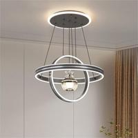 Lustre suspendu LED en acrylique noir et blanc, design classique, avec pendentif en forme de pomme, pour salle à manger et chambre à coucher