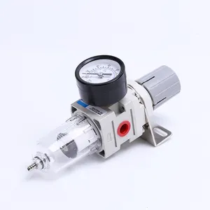 Regulator Filter pneumatik pengatur tegangan drainase harga rendah penjual pabrik diferensial tekanan udara 0.15-0, 85mpa