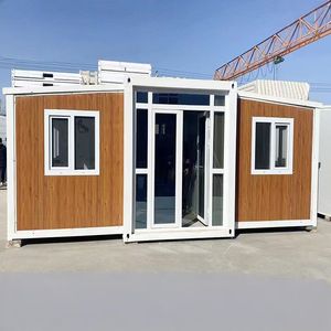 Rumah Kontainer Lipat Premium Bersertifikat CE Rumah Modular Prefabrikasi untuk Hotel dan Resor - Product Image 4