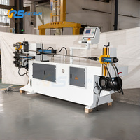 Máquina Automática para Doblar Tubos Hidráulica CNC RS-50NC, de Acero Inoxidable, para Tubos Cuadrados