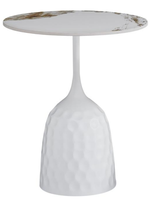 Table ronde de salon moderne Table d'appoint et table basse en ardoise