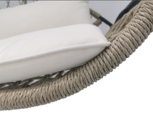 Altalena da esterno altalena da cortile con baldacchino amaca doppia da esterno cortile rete da giardino sedia a dondolo sedia a baldacchino - Product Image 6