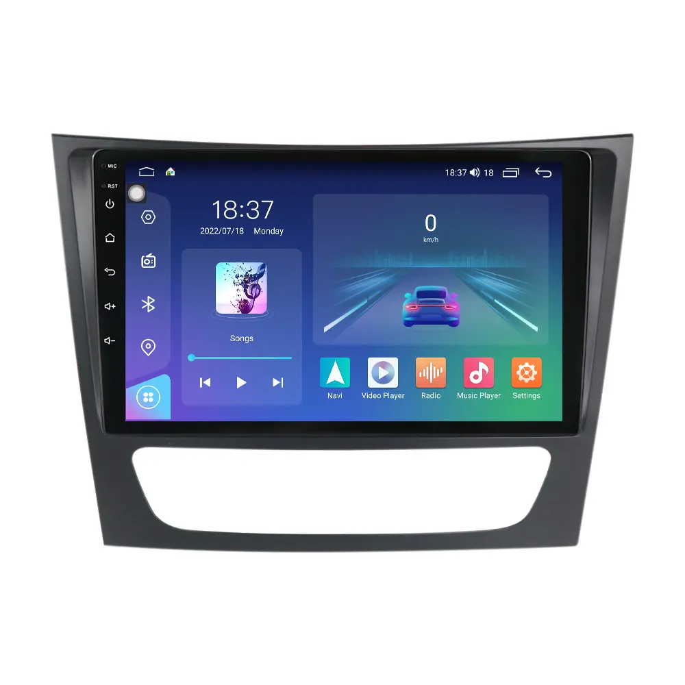 Grosir Layar Dvd Mobil Stereo Mobil Android 2 Din Radio Mobil untuk BENZ W211