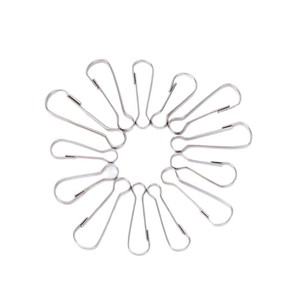 Hebilla de clip metálica con forma de 8, duradera, para joyería, cortinas, llaveros y accesorios - Product Image 4