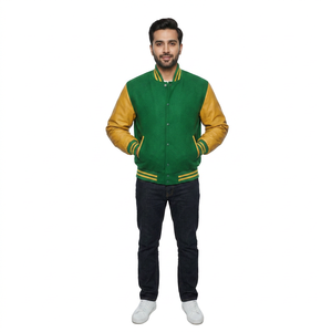 Chaqueta Varsity para Hombre de Diseño Atractivo y Único, OEM, de Alta Calidad, Hermosos Colores, 2026 - Product Image 1