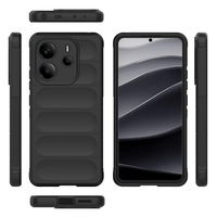 Coque de Téléphone Mobile en Silicone Souple avec Toucher Peau et Antichoc, Housse Incluse, Pour Xiaomi Redmi Note 14 5G Note 13 & 12 Pro