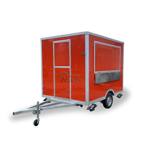 รถเทรลเลอร์อาหารเคลื่อนที่เคลื่อนที่แบบมีอุปกรณ์ครบครันรถชาสตรีทรถคาราวานโรงแรมเครื่องดื่มอาหาร - Product Image 6