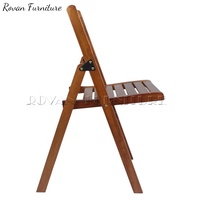 Vente en gros meilleur événement extérieur en bois chaise de jardin de camping pliable en bois naturel mariage en vente