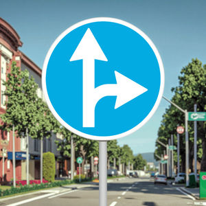 بعلامات تذكير حركة المرور على الطريق المجلفن علامات عاكسة ورقة - Product Image 1