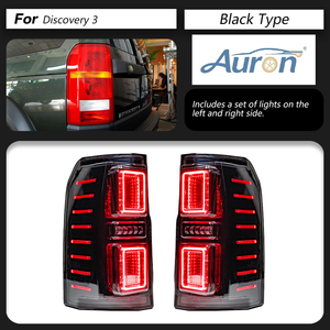 AURON Land Rover Discovery 3/4 Rear Tail <b>Lights</b> <b>LED</b> Conversion Kit-Clear Lens New High Quality <b>Plug</b> Play 12V 36W 6000 Lumens - Product Image 2