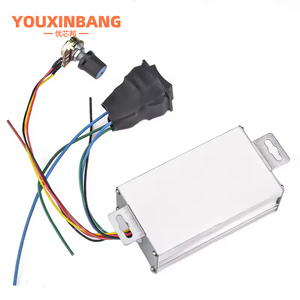 Dc điều khiển tốc độ động cơ 9-60V về phía trước/đảo ngược công suất cao PWM kiểm soát chuyển đổi tốc độ động cơ điều chỉnh DC <span class=keywords><strong>12V</strong></span> 24V 36V 48V 60V 20A - Product Image 4