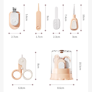 Kit de soin des ongles pour nouveau-nés, best-seller, lames ultra-affûtées, poignée antidérapante, sans BPA, étui de voyage compact, <span class=keywords><strong>avis</strong></span> des parents 5 étoiles - Product Image 5