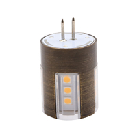LT104P Nuevo Modelo de Luces LED G4 de Latón de 2W con Electrónica Totalmente Encapsulada, Bombilla de Repuesto para Iluminación de Paisajes