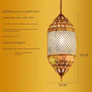 Vidrieras de arte hecho a mano Tiffany candelabro luz colgante FÁBRICA DE China al por mayor luces decorativas LED de vidrio de colores personalizadas - Product Image 1