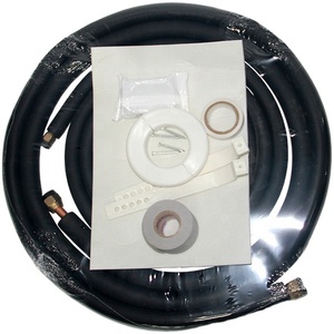 Tubería de Cobre Aislada para <span class=keywords><strong>Aire</strong></span> <span class=keywords><strong>Acondicionado</strong></span> 1/4 3/8 ASTM B280, Kit de Instalación de AC con Aislamiento de PE para Sistemas Split - Product Image 2