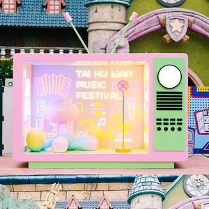 Mới được thiết kế màu hồng phong cách 20ft Pop Up đúc sẵn Mini <span class=keywords><strong>container</strong></span> cà phê cửa hàng - Product Image 5