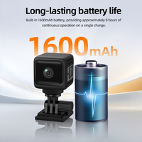 Caméra de sécurité intérieure intelligente W11 1080P, vision nocturne, détection de mouvement, WiFi sans fil, zoom 10x-20x, CMOS, carte mémoire, 130° grand angle