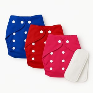 Culotte absorbante réglable, lavable, réutilisable et imperméable pour bébés filles et garçons, couche lavable réutilisable pour bébé - Product Image 1