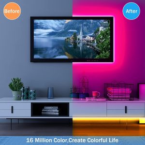 SMD3535 24V Remote Controlled RGB COB Smart LED Strip <b>Light</b> with CRI80 CE Certified - Product Image 6