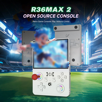 Console de jeu portable Topleo R36 MAX 2, émulateur d'arcade, console de jeu vidéo rétro 4K mini portable, lecteurs de jeux portables