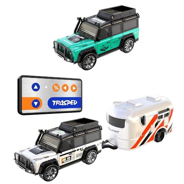 RC Car 1/64 4x4 RTR Big Wheel Monster 2WD RC Truck 2.4GHz All Terrain Off Road 20KM/H High Speed RC Car