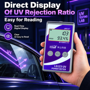 Medidor de Intensidad Ultravioleta de Alta Precisión LS123, 0-40000 uW/cm², para Protección de Ventanas de Automóviles - Product Image 3