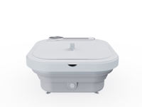 Machine à laver électrique pliable Shiatsu Foot Spa Bubble Heat Public cible Masseur de baignoire pour tout le monde