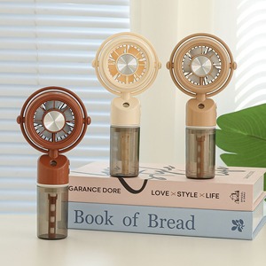 <span class=keywords><strong>Ventilateur</strong></span> <span class=keywords><strong>Brumisateur</strong></span> Portable Macaron Mignon 3 Vitesses Silencieux avec Pulvérisation d'Eau Mini <span class=keywords><strong>Brumisateur</strong></span> Portable - Product Image 1