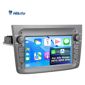 Hikity pour <span class=keywords><strong>Alfa</strong></span> <span class=keywords><strong>Romeo</strong></span> <span class=keywords><strong>MITO</strong></span> 2008-2016 <span class=keywords><strong>Autoradio</strong></span> Android 7'' 4+64G Audio de voiture Stéréo de voiture CarPlay sans fil Android Auto GPS WIFI OEM - Product Image 1