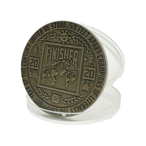 Dickhead lucu koin Tantangan tahun lapisan perunggu kontol lucu kreatif potongan dekoratif medali Spade - Product Image 2