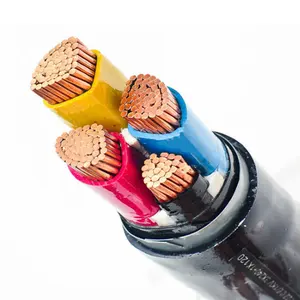 Yjv22 0.6/1kv 2 3 4 5 Cores XLPE Insulation Copper Conductor PVC Sheath Steel Tape Armored Flame Retardant Power Cable