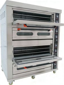 Four à sole en acier inoxydable robuste – Équipement professionnel pour la cuisson <span class=keywords><strong>de</strong></span> pizzas et <span class=keywords><strong>de</strong></span> pains - Product Image 3