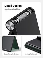 Support de tablette UGREEN réglable et portable, support de bureau, accessoires de bureau, support de téléphone pour ordinateur portable et tablette