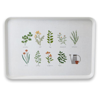 Conception personnalisée Plateau de restauration rapide en mélamine rectangulaire écologique Ensemble de service Technique de l'émail de couleur