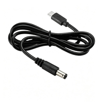 Câble d'activation PD, câble de suralimentation 5V vers 12V 3A pour modem optique, routeur, haut-parleur intelligent LED, Type-C vers DC