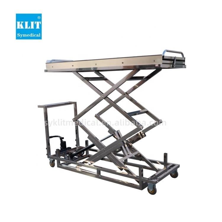 Corpse Transportation Cart - Mortuary Lifting Trolley
