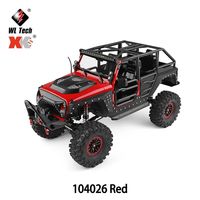 WLtoys 104010/104020/104026 1/10 2.4G Control Remoto 100M de Largo Alcance 3CH Receptor Independiente 4WD Eléctrico RC Todoterreno Escalador de Rocas Juguete