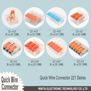ตัวเชื่อมต่อสายไฟแบบเร็ว 2 พอร์ต รุ่น Wintai-Tech ตัวเชื่อมต่อสายไฟแบบเร็ว ตัวเชื่อมต่อไฟฟ้า - Product Image 2