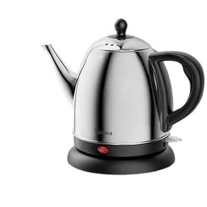 Hervidor eléctrico Midea de acero inoxidable 304 con apagado automático, protección contra ebullición en seco y base giratoria de 360 grados para preparar agua y té - Product Image 1