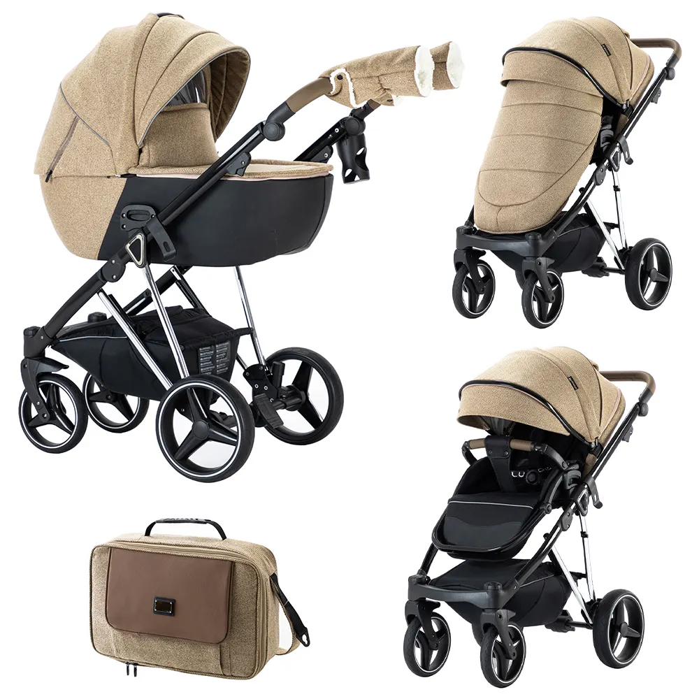 Coches Para Bebes. EN1888 Baby-Kinderwagen Kinderwagen für Kinder Luxus-Design-Babywagen Kinderwagen 3 in 1 mit Autositze