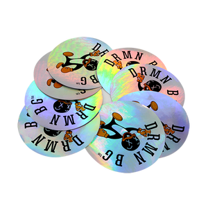 Pegatina holográfica de impresión, troquelada personalizada etiqueta adhesiva, nombre de holograma troquelado, etiqueta adhesiva holográfica personalizada - Product Image 5