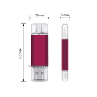 Clé USB pour téléphone portable Android en métal à grande vitesse et à prix avantageux, clé USB 3.0 8 16G 32GB 64G 128GB USB-C Type C OTG